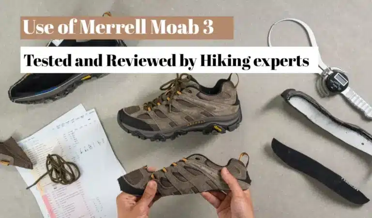 Use of Merrell Moab 3